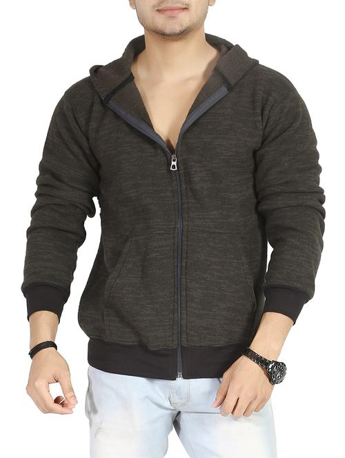 black cotton sweatshirt - 14478676 - Very Small Image - 1