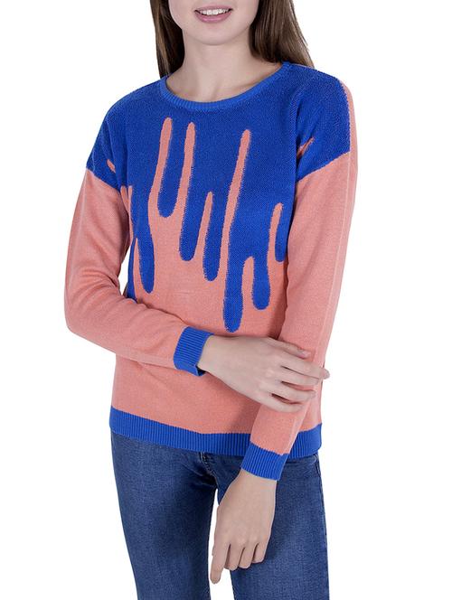 Multicolored Printed pullover - 14478697 - Standard Image - 1