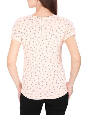 pink printed tee - 14479440 - Standard Image - 3