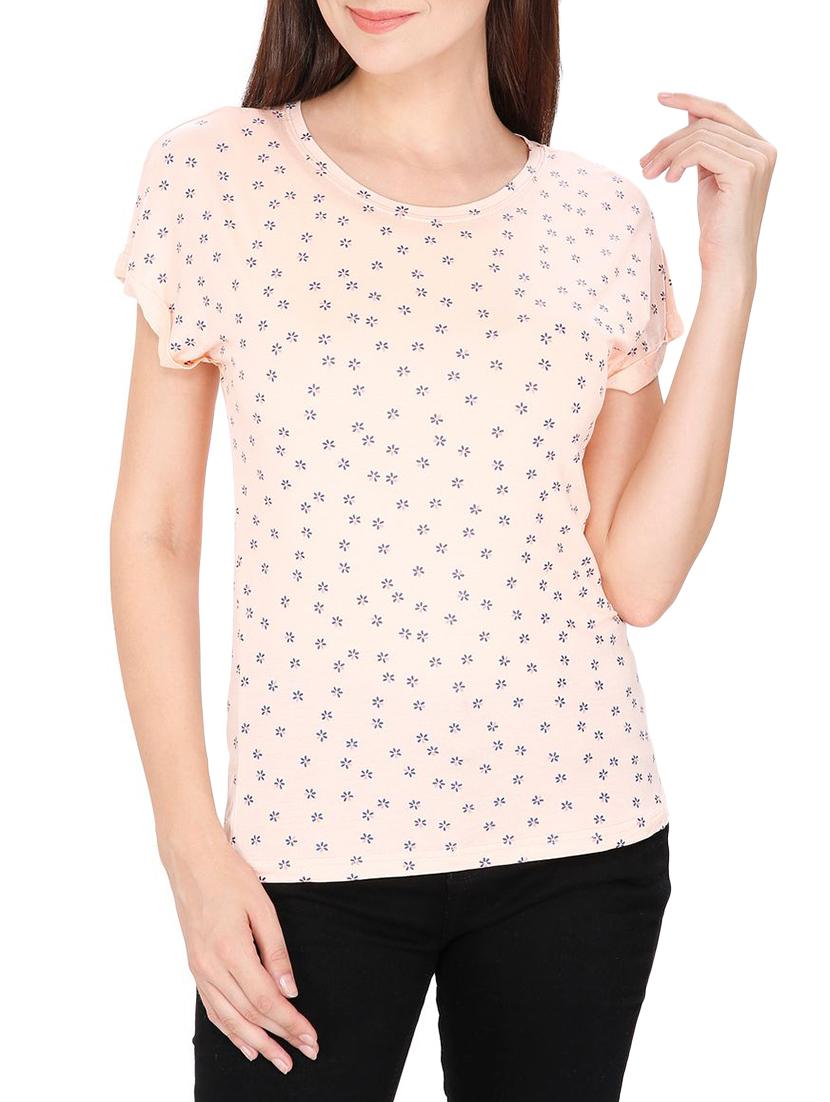 pink printed tee - 14479440 - Zoom Image - 1