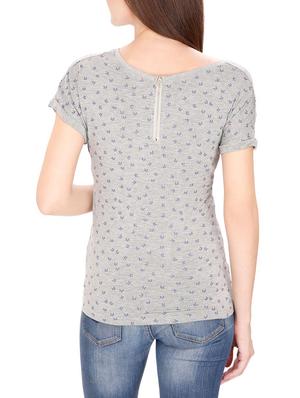 grey printed tee - 14479441 - Standard Image - 3