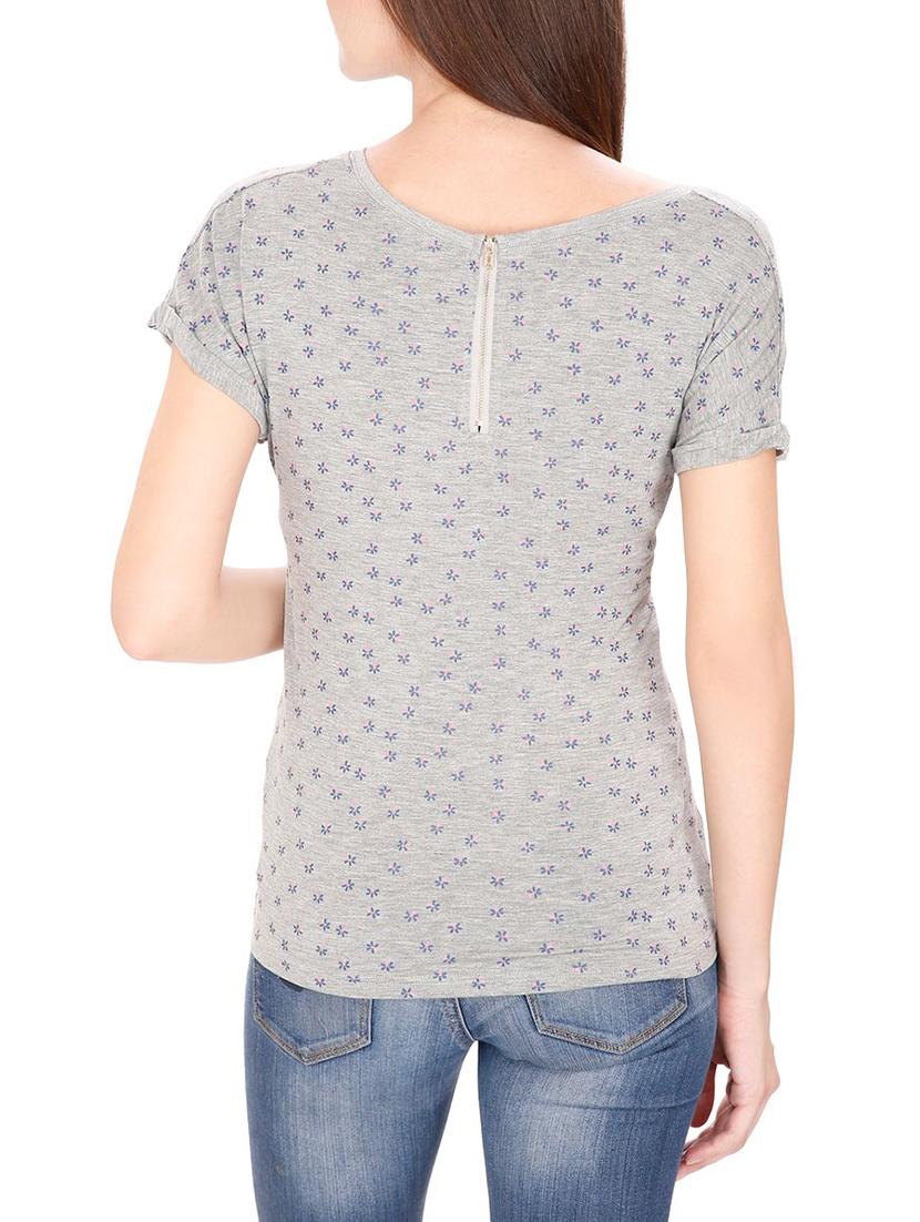 grey printed tee - 14479441 - Zoom Image - 3