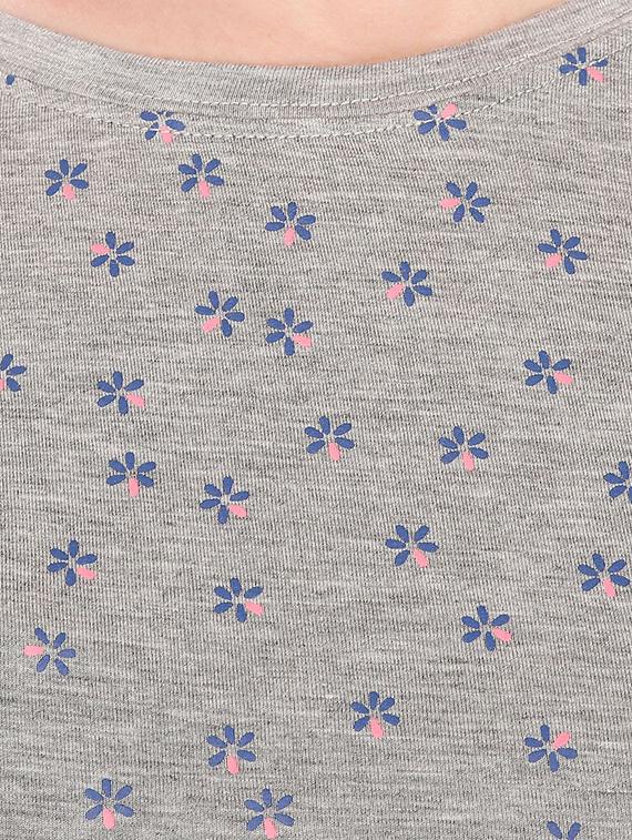 grey printed tee - 14479441 - Zoom Image - 4