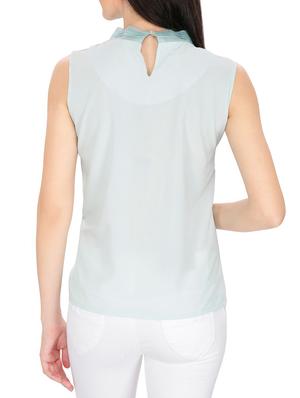 keyhole detail bow tie top - 14479517 - Standard Image - 3