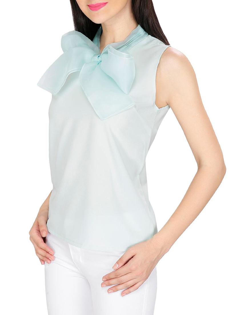 keyhole detail bow tie top - 14479517 - Zoom Image - 2