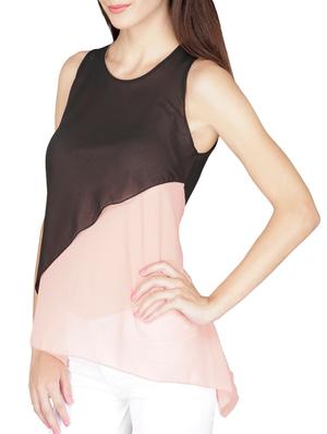 pink layered top - 14479541 - Standard Image - 2