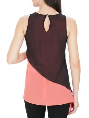 orange layered top - 14479544 - Standard Image - 3