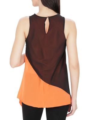 orange layered top - 14479545 - Standard Image - 3