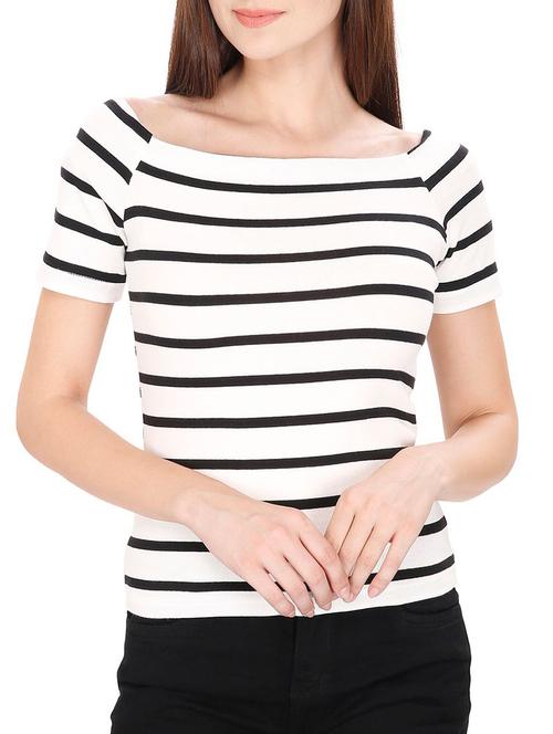 White striped top - 14479586 - Very Small Image - 1