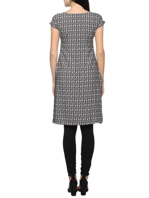 straight printed kurta - 14479841 - Standard Image - 3