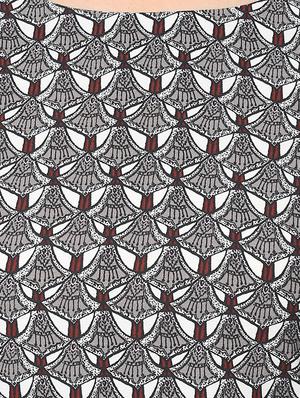 straight printed kurta - 14479841 - Standard Image - 4