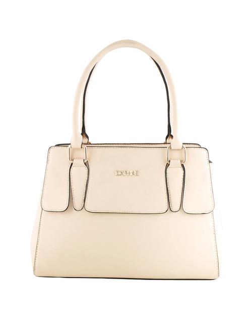beige leatherette handbag - 14479946 - Very Small Image - 1