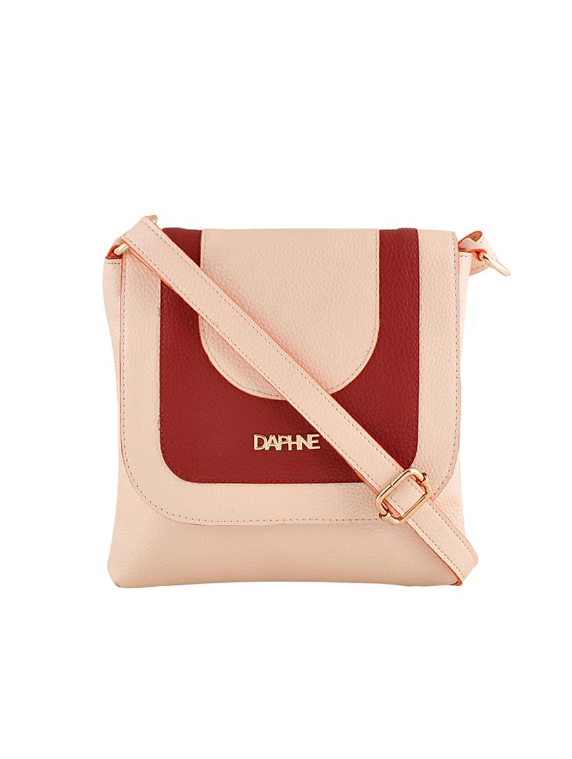 pink leatherette regular sling bag - 14479976 - Zoom Image - 1