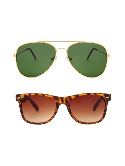Abner Combo of two sunglasses - 14480620 - Standard Image - 1