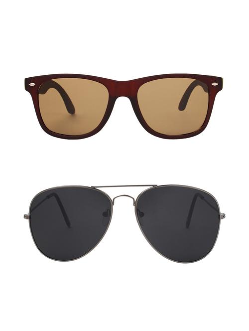 Abner Combo of two sunglasses - 14480651 - Standard Image - 1