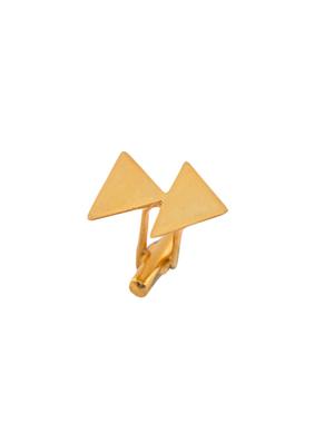 24k gold plated silver cufflink - 14480692 - Standard Image - 3