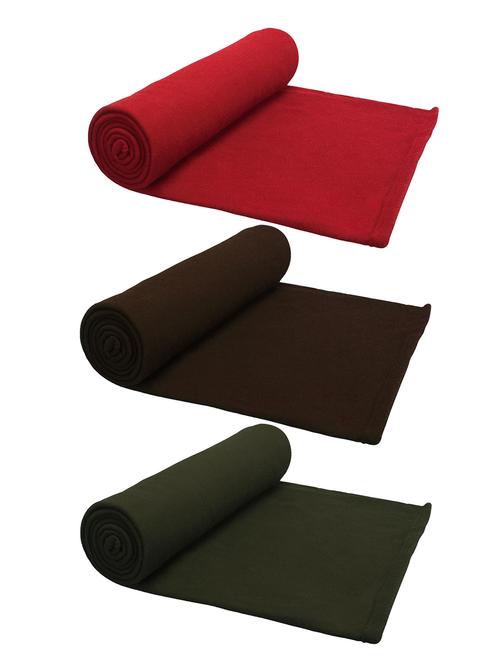Set of 3 Blankets by Story @ Home - 14480923 - Very Small Image - 1