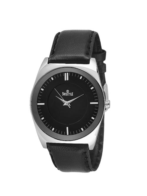 Swisstyle Anolog Black Dial Men's Watch - 14481012 - Standard Image - 1