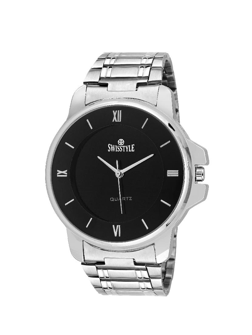 Swisstyle Anolog Black Dial Men's Watch - 14481013 - Zoom Image - 1