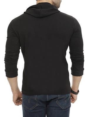 black cotton t-shirt - 14481369 - Standard Image - 3