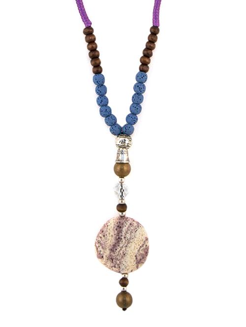 multi metal long necklace - 14481860 - Very Small Image - 1