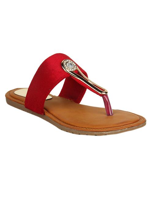 red toe separator sandal - 14482252 - Very Small Image - 1
