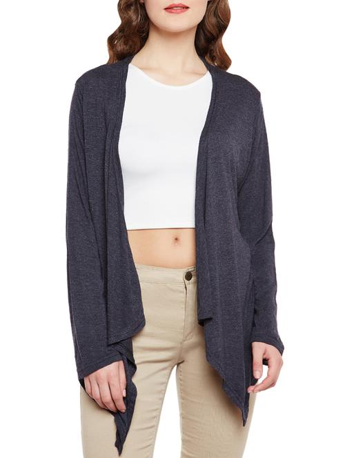 grey viscose shrug - 14482327 - Very Small Image - 1