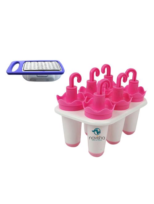 Silicon Pop-Up Kulfi Maker With Free Mini Grater - 14482867 - Very Small Image - 1