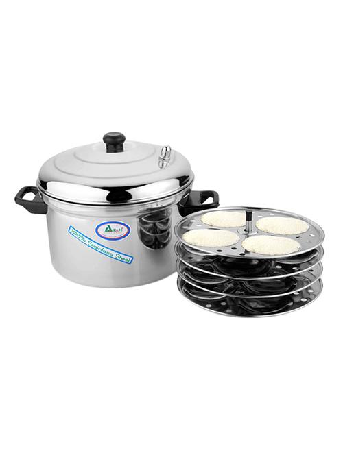 Stainless Steel 4 Plate Idly Maker - 14482937 - Very Small Image - 1