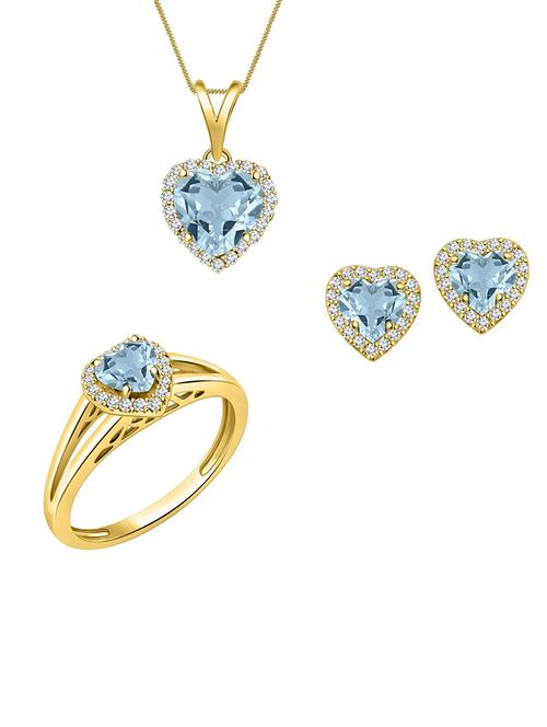 blue silver plated set - 14482957 - Very Small Image - 1