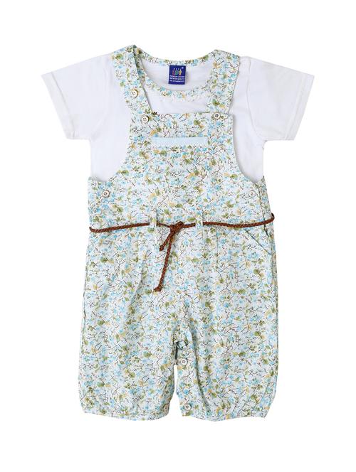 blue cotton jump suit - 14483092 - Very Small Image - 1