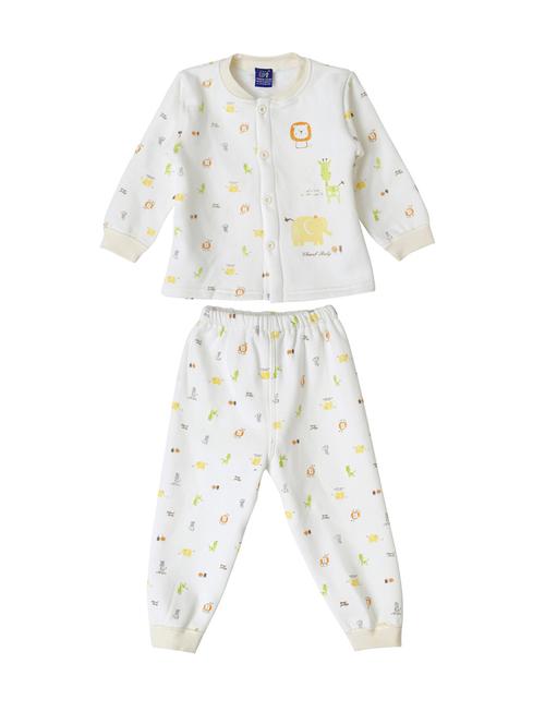 white cotton full length set - 14483103 - Very Small Image - 1