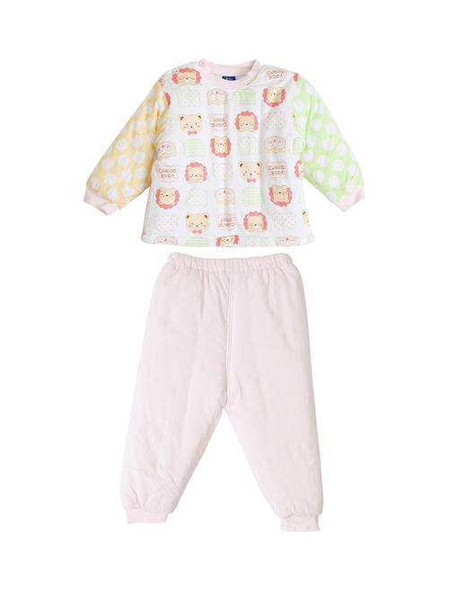 pink cotton full length set - 14483106 - Very Small Image - 1