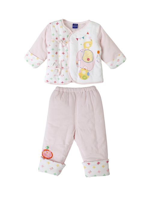pink cotton full length set - 14483109 - Very Small Image - 1