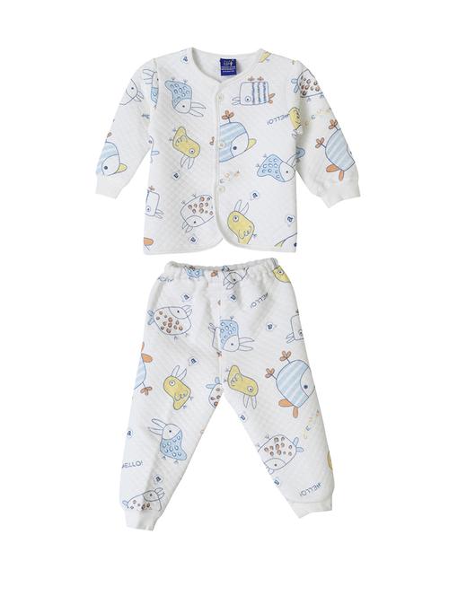 blue cotton full length set - 14483121 - Very Small Image - 1
