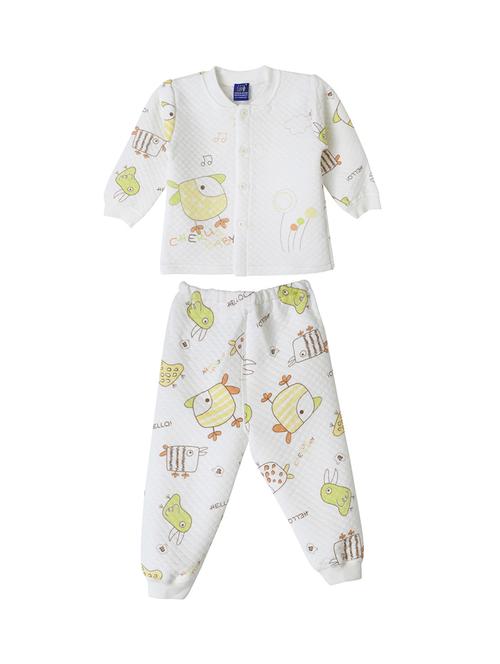 white cotton full length set - 14483125 - Very Small Image - 1