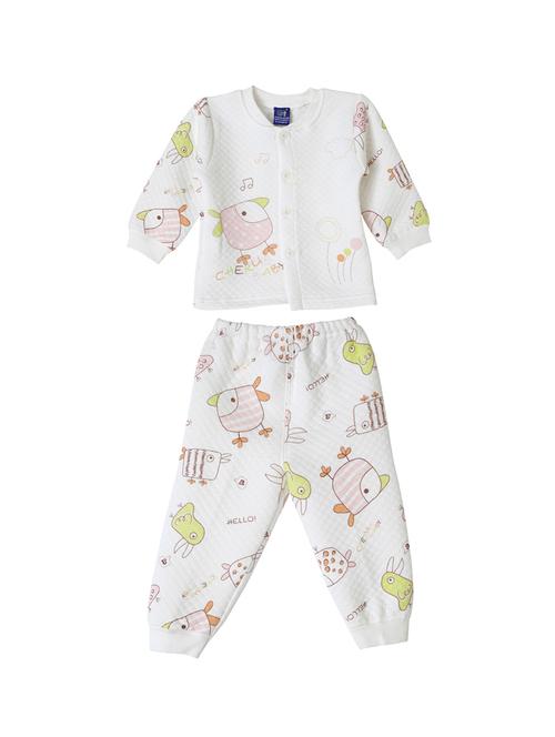 white cotton full length set - 14483126 - Very Small Image - 1