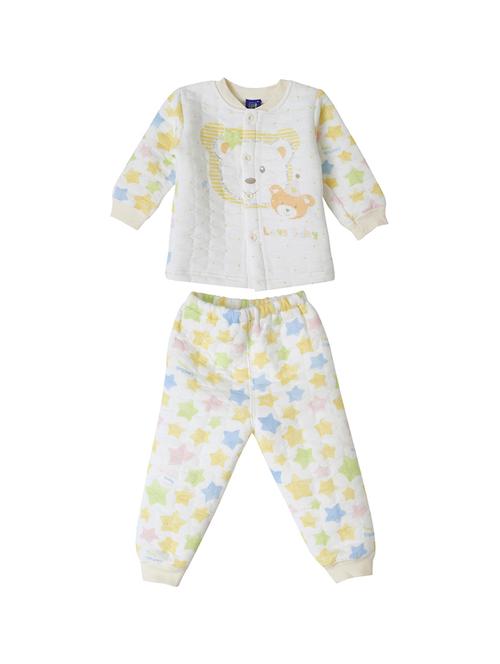 white cotton full length set - 14483135 - Very Small Image - 1