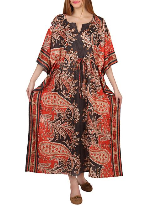 multi cotton kaftan - 14483206 - Very Small Image - 1