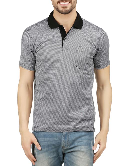 grey cotton pocket t-shirt - 14483262 - Very Small Image - 1