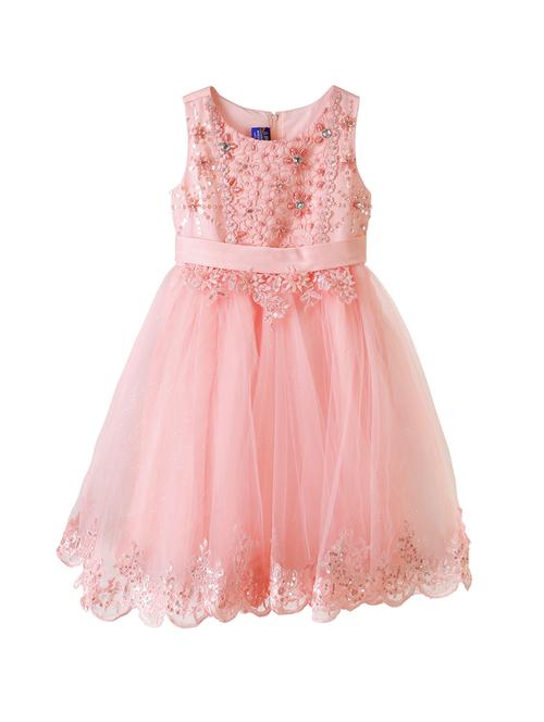pink net frock - 14483775 - Standard Image - 1
