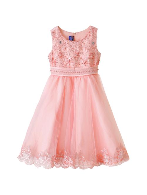 pink net frock - 14483776 - Standard Image - 1
