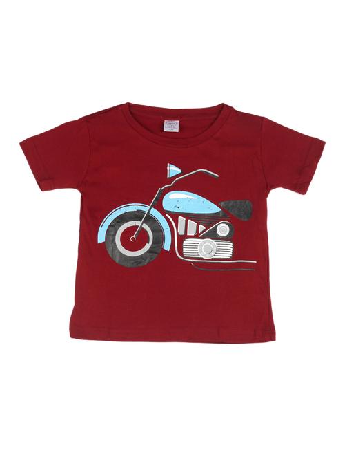 red cotton tshirt - 14483886 - Standard Image - 1