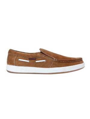 brown suede casual slipon - 14483896 - Standard Image - 2