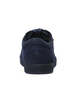 red chief blue leather lace up sneakers - 14483900 - Standard Image - 3