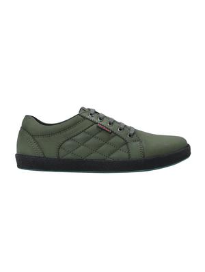 red chief green leather lace up sneakers - 14483901 - Standard Image - 2
