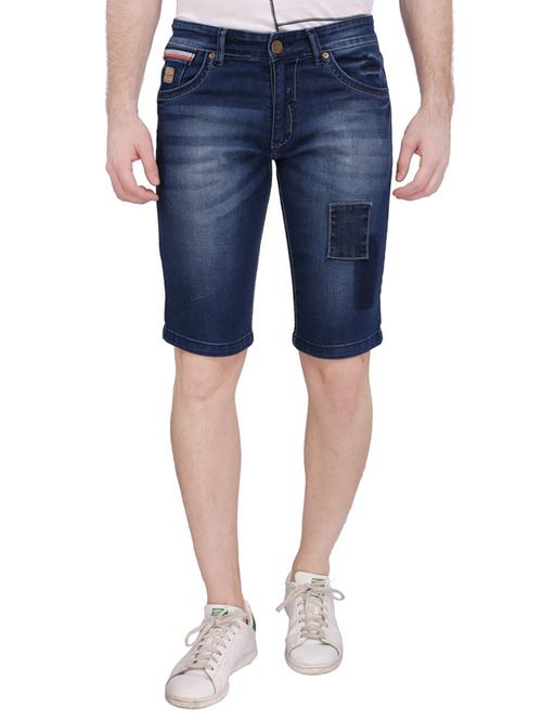 blue denim shorts - 14484164 - Very Small Image - 1
