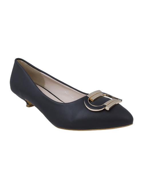 grey faux leather slip on ballerina - 14484489 - Standard Image - 1