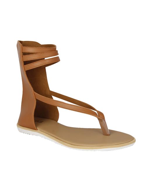 tan closed back sandal - 14484548 - Standard Image - 1