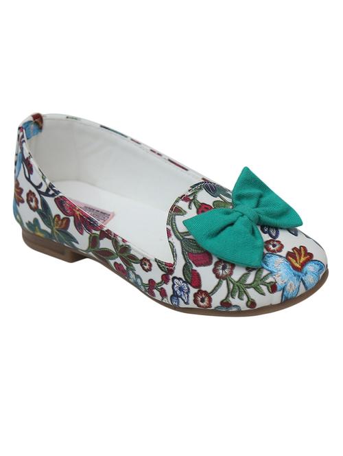 multi colored leatherette flat ballerina - 14485051 - Very Small Image - 1